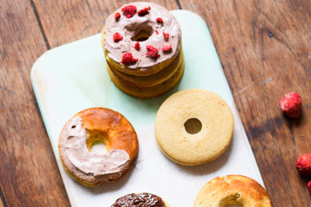 Vanilla Bean Protein Donuts