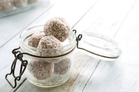 salted caramel bliss balls