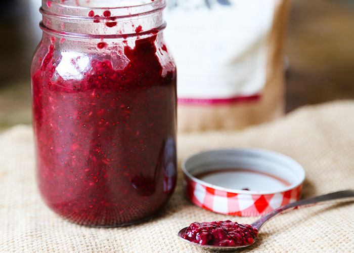 Bare Berries & Chia Jam