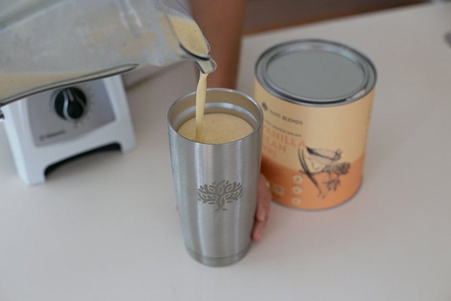 healthy protein smoothie natural BCAAs