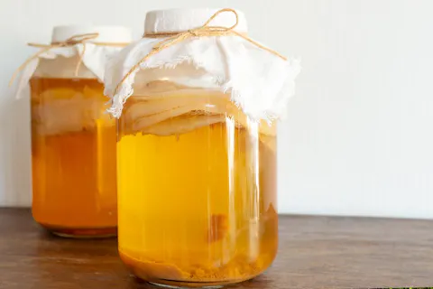 Kombucha fermenting