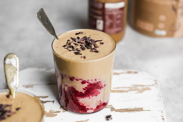 Peanut Butter And Chia Jam Breakfast Smoothie
