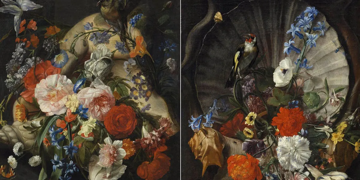Johann Rudolf Bys, Paire de natures mortes, signées et datées, 1694, image © Koller
