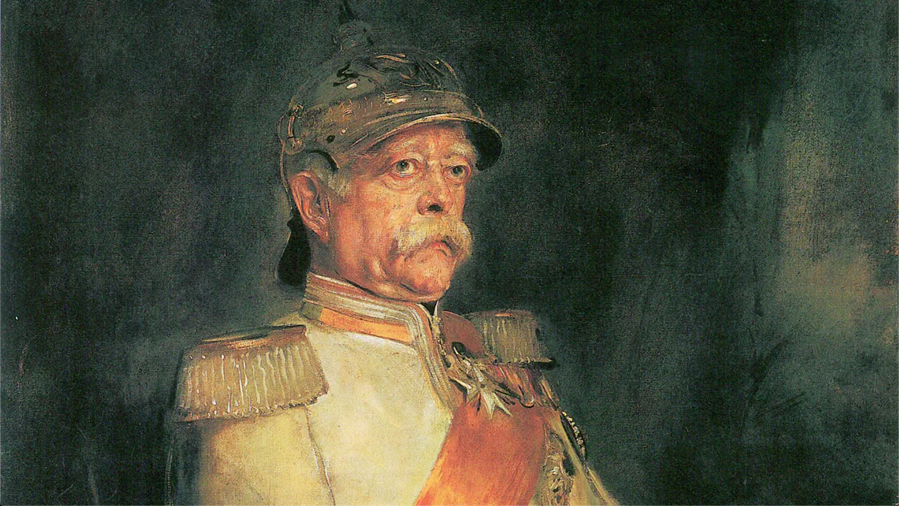 Franz von Lenbach, Bismarck in Kürassieruniform, 1890, Städtische Galerie im Lenbachhaus, München | Foto via Wikimedia Commons (Detail) 