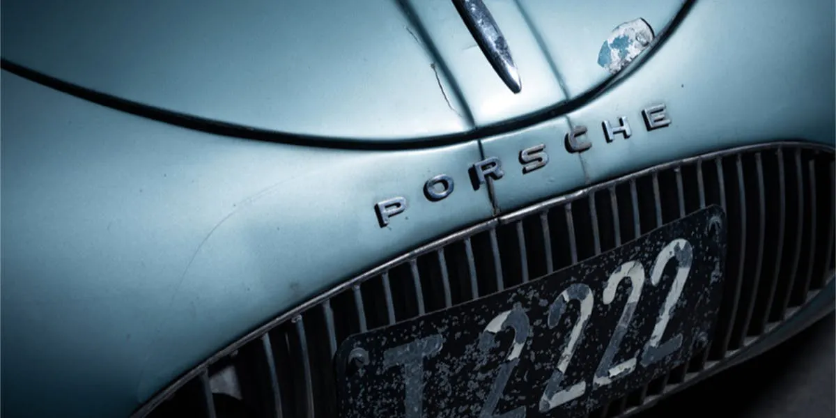 Porsche Type 64 de 1939 (détail), image © 2019 RM Sotheby's