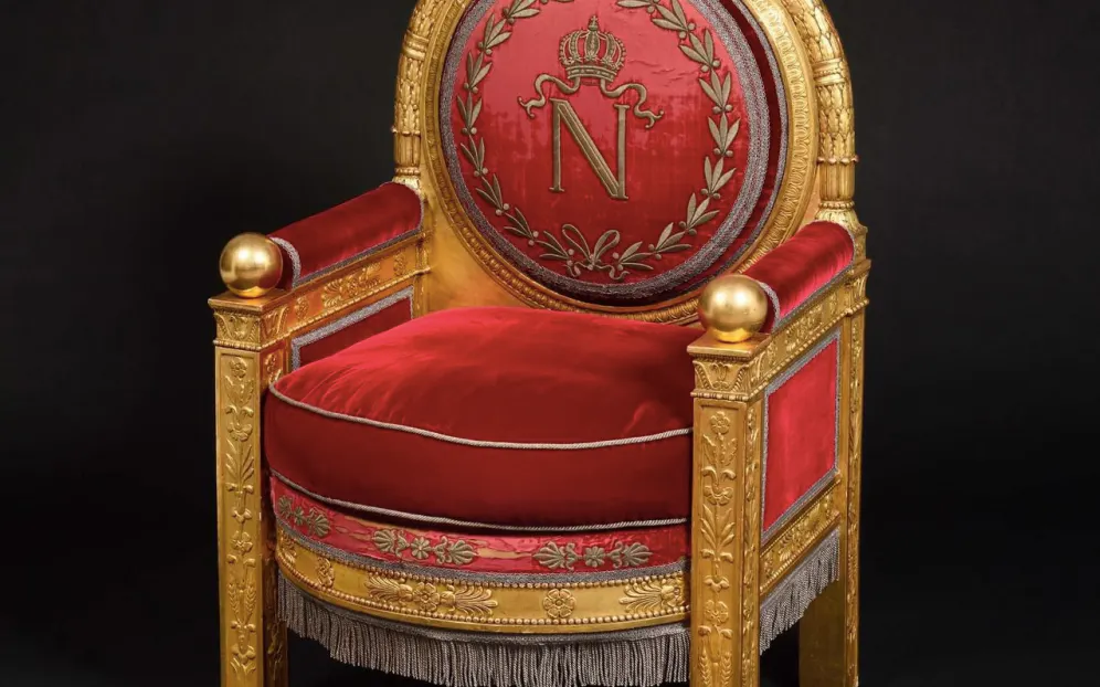 Le trône de Napoléon Ier ira aux enchères