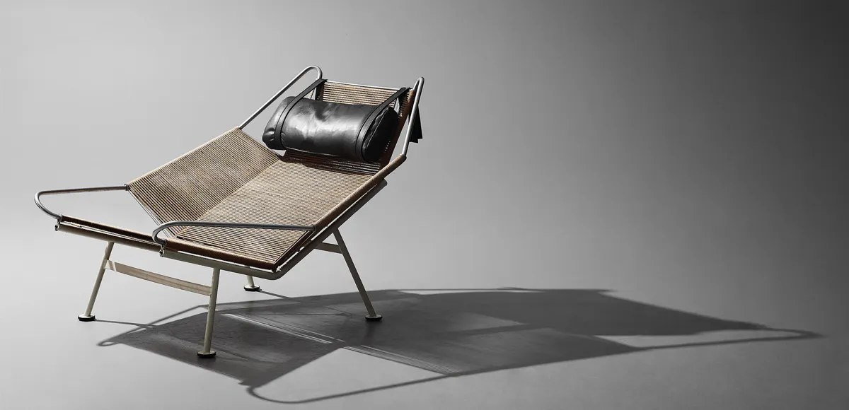 "Flag Halyard Chair", Hans J. Wegner. Foto: Bukowskis