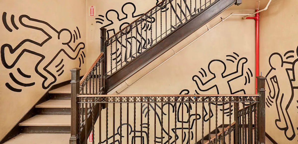 Grace House, Keith Haring, murale. Foto: Bonhams