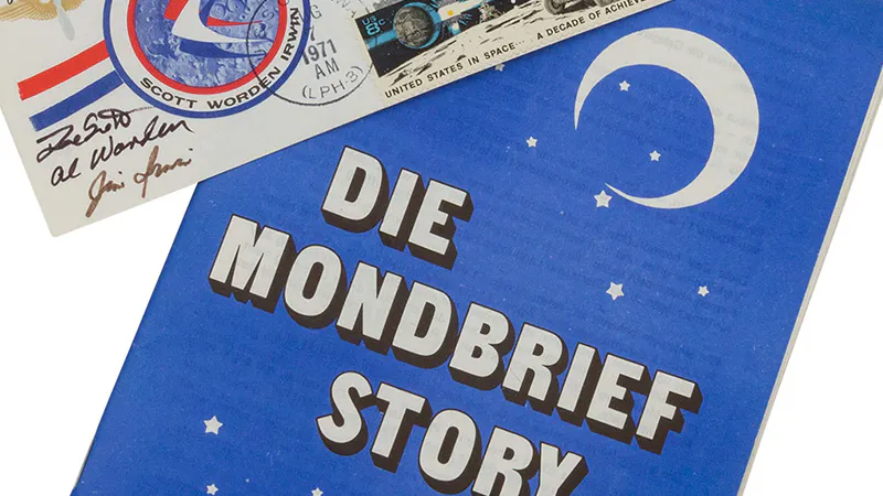 Einmal Mond und zurück: Ein weitgereister Brief bei Eppli