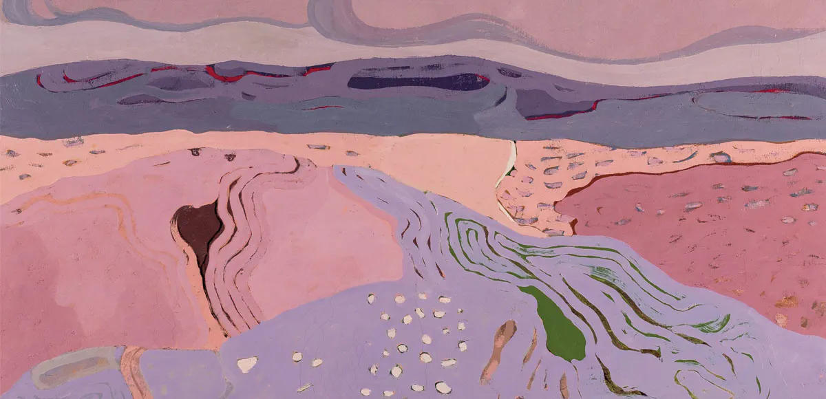 "Paisaje", Manuel Martos, 1974. Foto: Durán Arte y Subastas