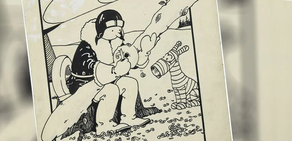 Tintin-omslag såldes för miljoner på auktion
