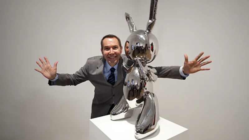 Wird dieser Hase Jeff Koons einen neuen Rekord bringen?