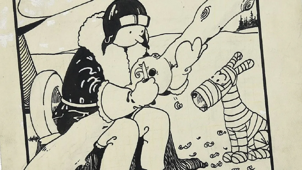 La primera portada de Tintín supera el millón de dólares