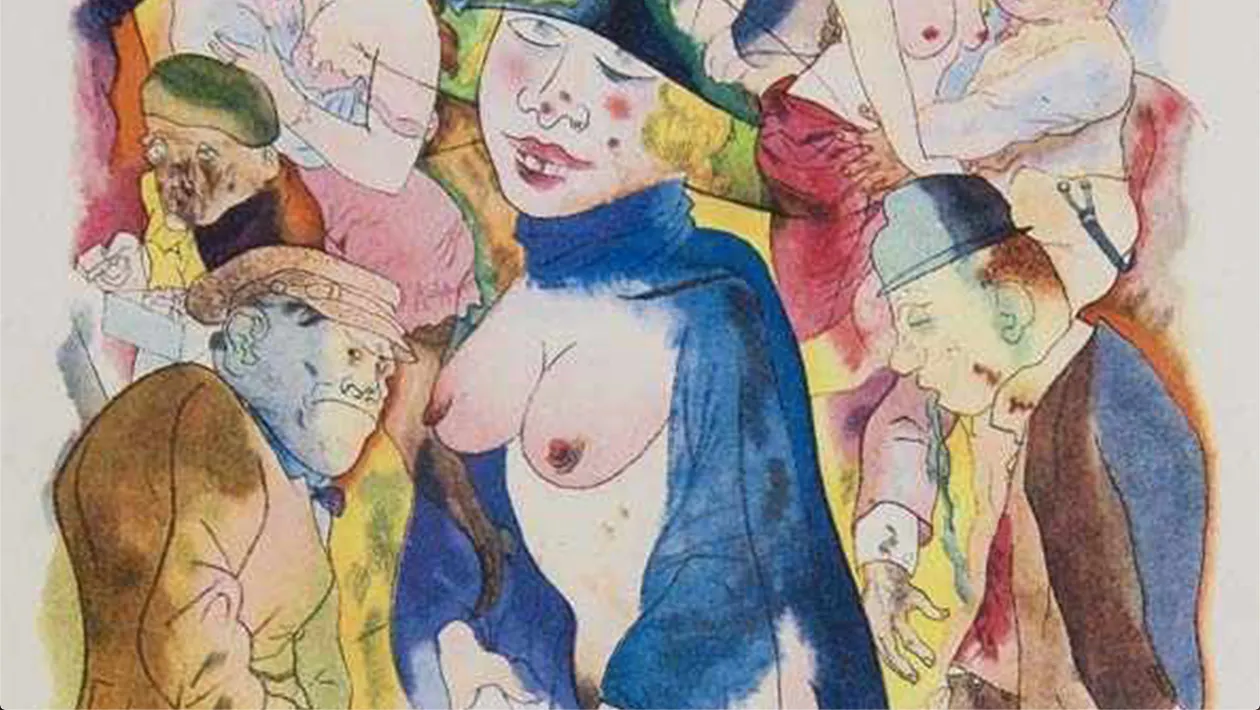 Anrüchig und anklagend: George Grosz' "Ecce Homo" bei Jeschke Van Vliet