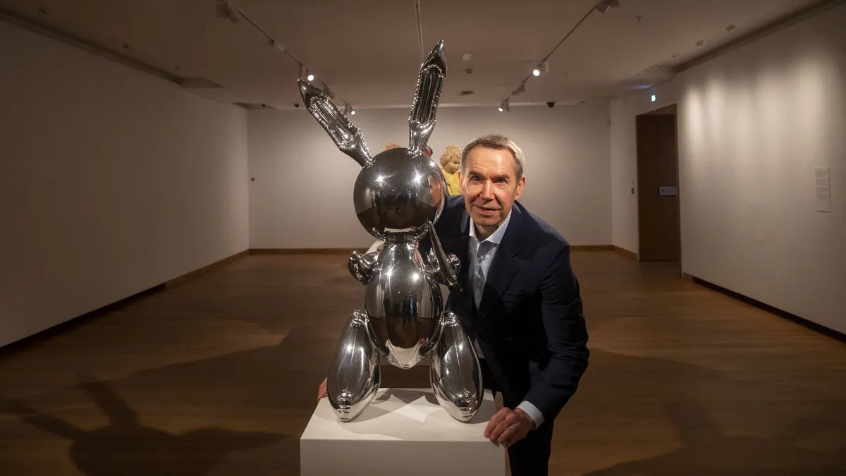 ¿Este conejo establecerá un nuevo récord para Jeff Koons?