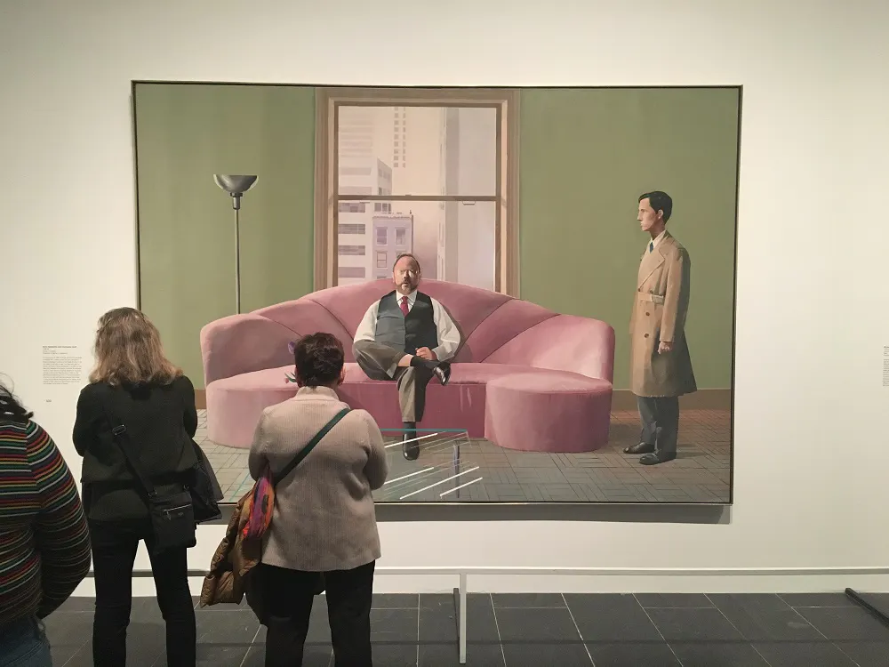 Un nuevo lienzo de David Hockney a subasta