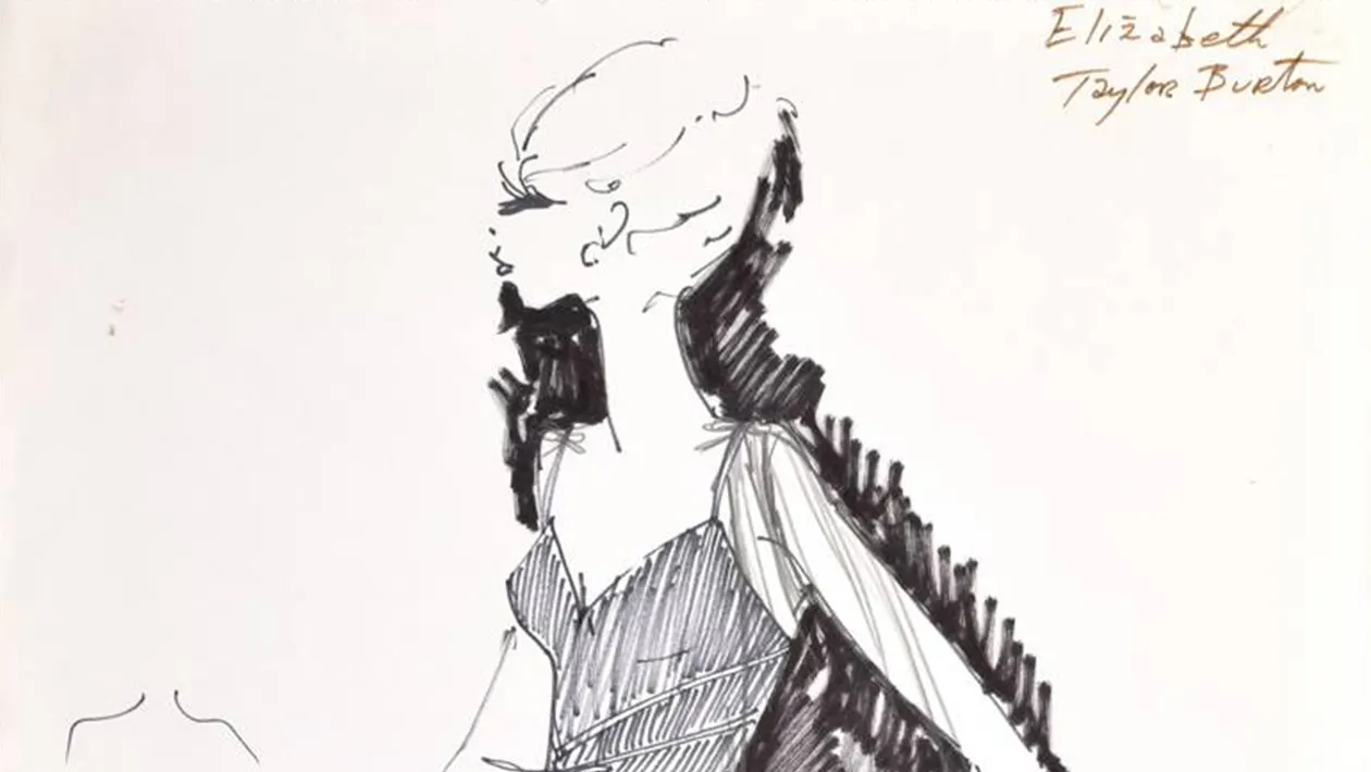 Unveröffentlichte Zeichnungen von Karl Lagerfeld werden versteigert