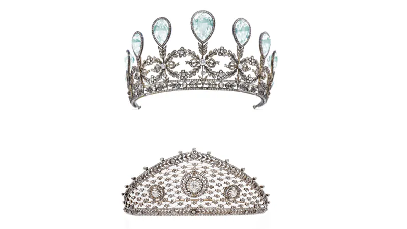 Two Royal Fabergé Tiaras Sold in Geneva