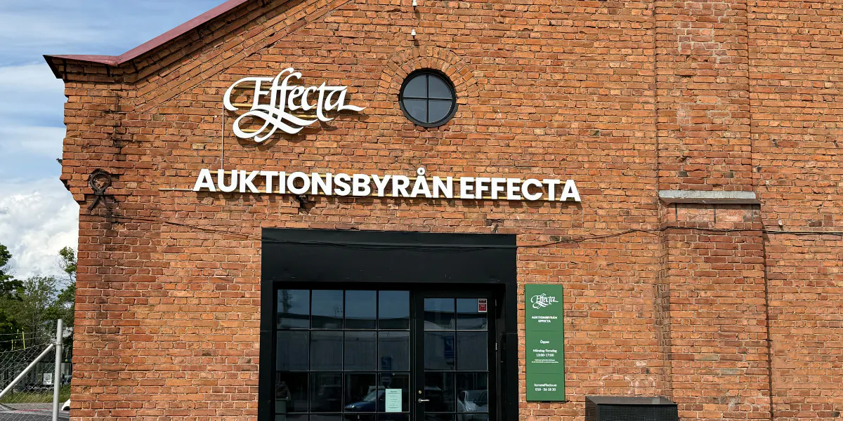 Auktionsbyrån Effecta har öppnat i Uppsala. Foto © Auktionsbyrån Effecta