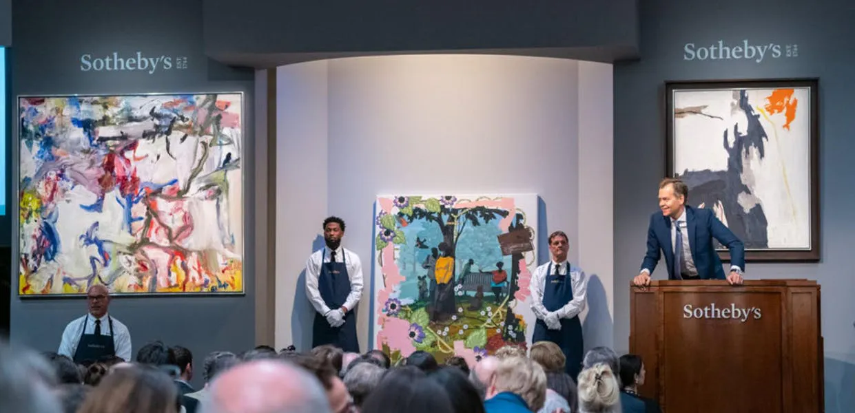 Subasta en Sotheby's del 15 de noviembre. Imagen vía: Sotheby's