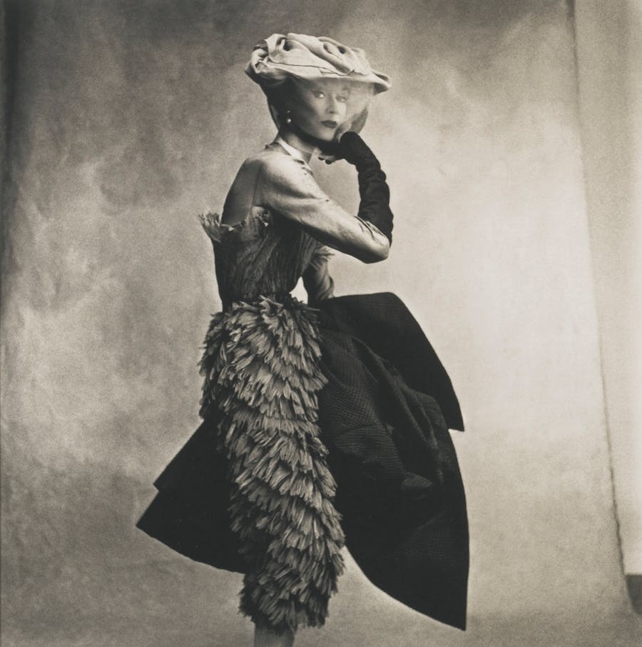 Irving Penn, 'Cocoa Dress (Balenciaga), Lisa Fonssagrives-Penn.' Image © Sotheby's