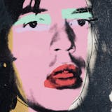 ANDY WARHOL, Mick Jagger, 1975, Serigrafia a colori su carta, cm 110,5 x 73, Stima € 45.000 - 55.000, Lotto 111. Foto © Wannenes