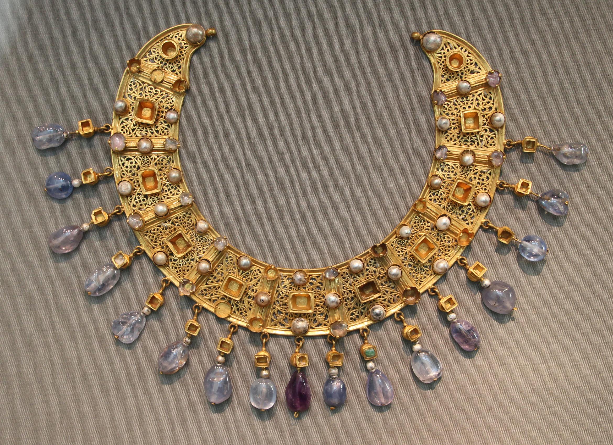 Hypatia Necklace - Molten Gold Pendant - Difficult Women