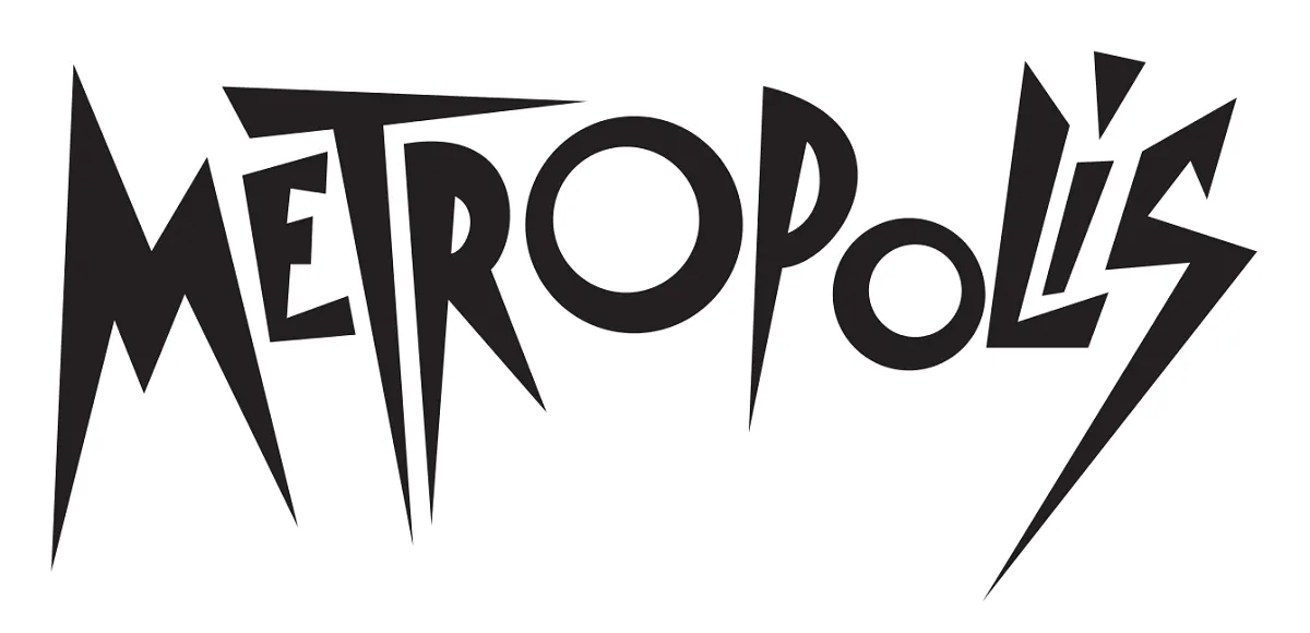 Logo de Metropolis (1927). Imagen vía: Wikipedia