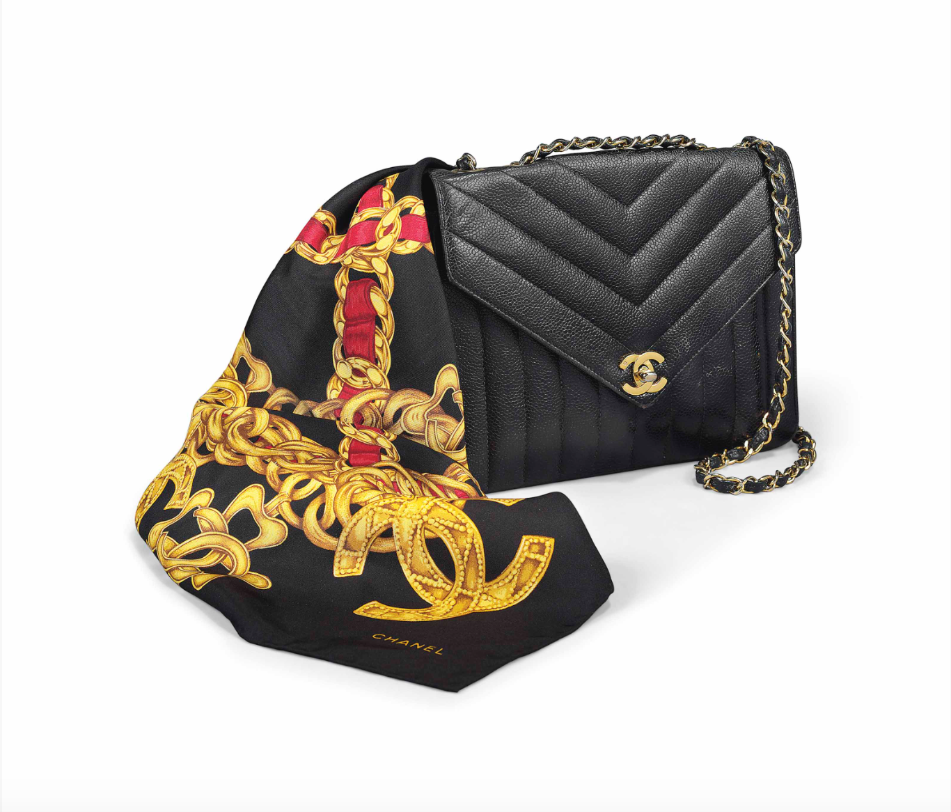 gilt chanel bags