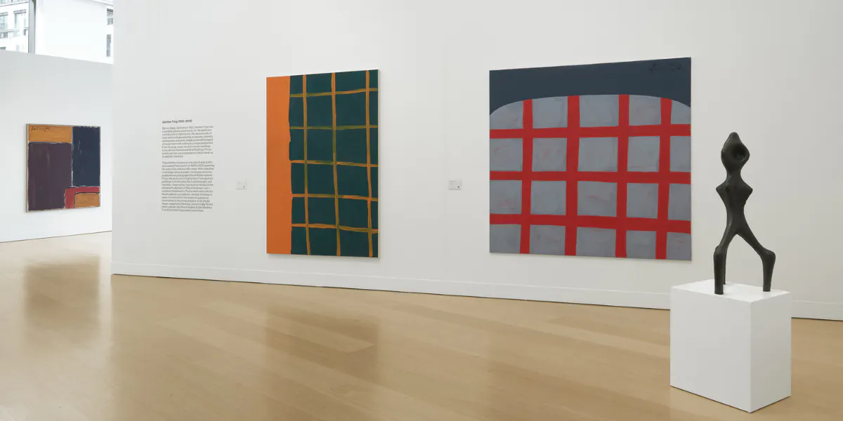 Mellan den 24 augusti och 7 september visas utställningen 'Legacies of Modernism' på Phillips i London. Mikael Andersens samling verk av Günther Förg samt tre skulpturer av Sonja Ferlov Mancoba kommer att säljas till förmån för utvecklingen av Sonja Ferlov Mancoba Museum Pavilion på Bornholm i Danmark. Foto © Phillips