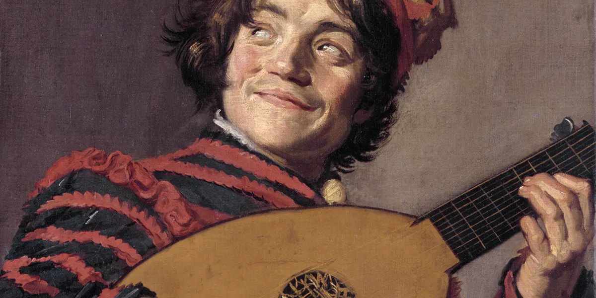Frans Hals, Der Lautenspieler, 1623, Öl/Lwd., Musée du Louvre, Paris. Foto gemeinfrei (Detail)