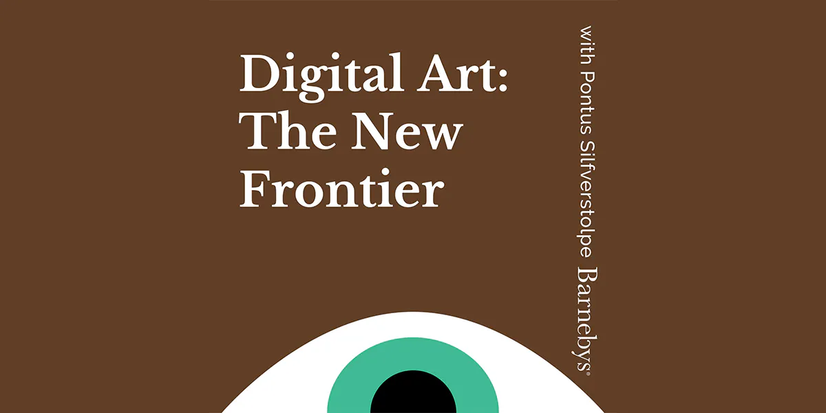 Barnebys' Podcast #32: Digital Art: The New Frontier. Foto © Barnebys Group
