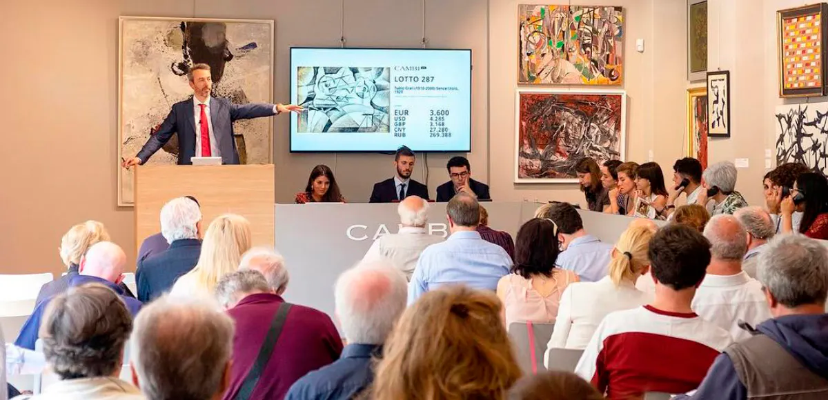 Cambi, casa d'aste da record