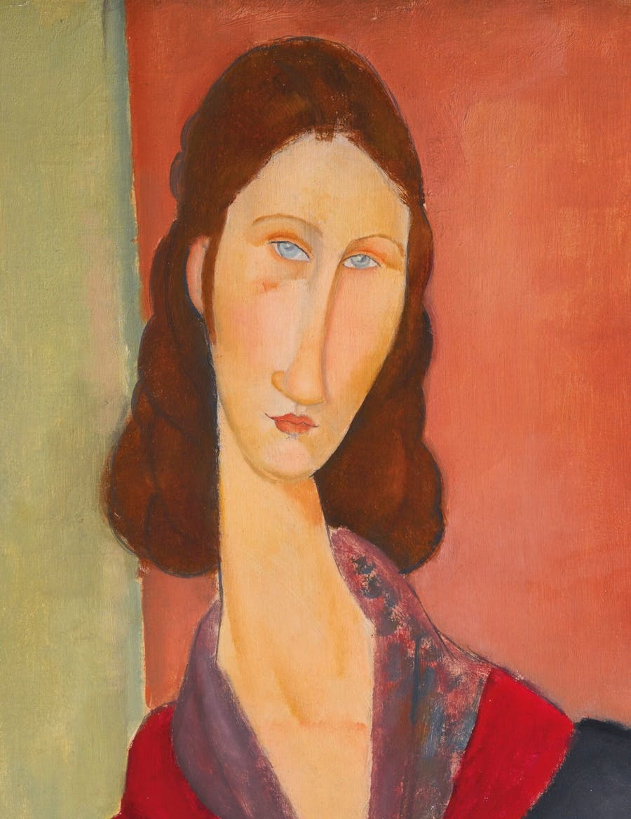 Amadeo Modigliani, ‘Jeanne Hébuterne (au foulard)’, 1919. Photo © Sotheby’s