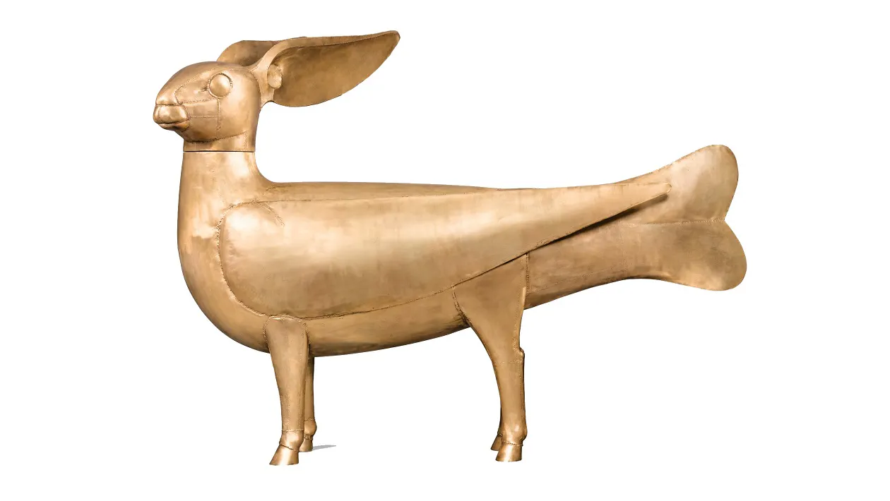 FRANÇOIS-XAVIER LALANNE. Lapin à vent (2007). Imagen vía: © Sotheby's