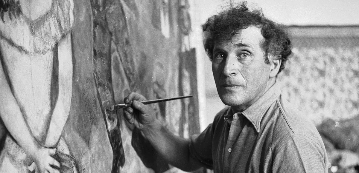Marc Chagall, Francia, agosto 1934, foto © Roger Viollet via Getty Images