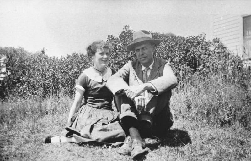 Jo et Edward Hopper, image ©Hopper's Vermont