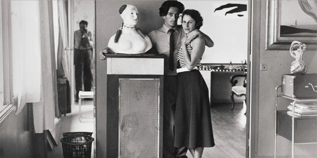 Brassaï (1899-1984), 'Gala and Salvador Dali', 1932, later silver Gelatin print, 23 x 29.1 cm (detail). Photo © Christie's