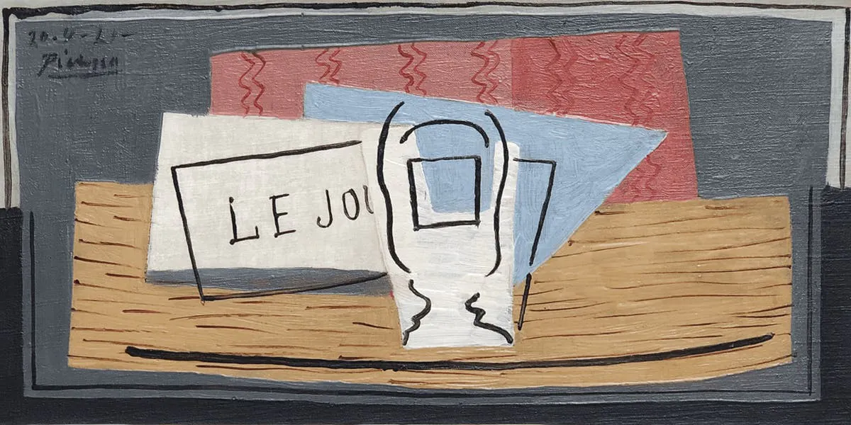 Pablo Picasso, Still Life (detail), 1921, © Succession Picasso, Paris, 2019