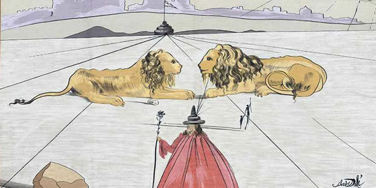 Salvador Dalí, Las 12 tribus de Israel. Foto © Christie's (detalle)