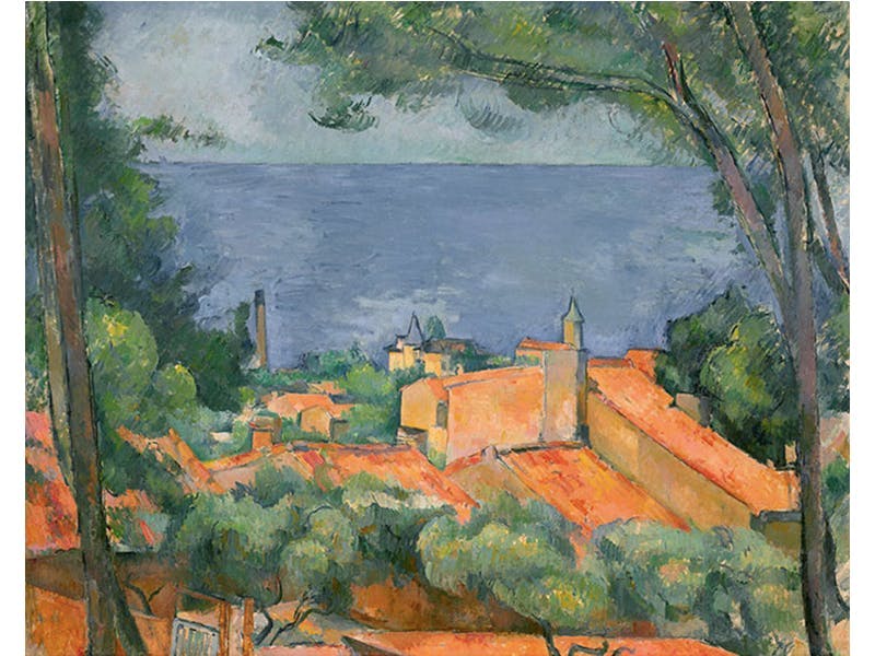 Paul Cézanne (1839-1906), ‘L'Estaque aux toits rouges’, c. 1883-85, oil on canvas, 65.5 x 81.4 cm. Photo © Christie's