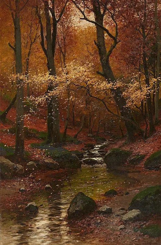 Konrad Alexander Müller-Kurzwelly, Fallende Blätter (Falling leaves)