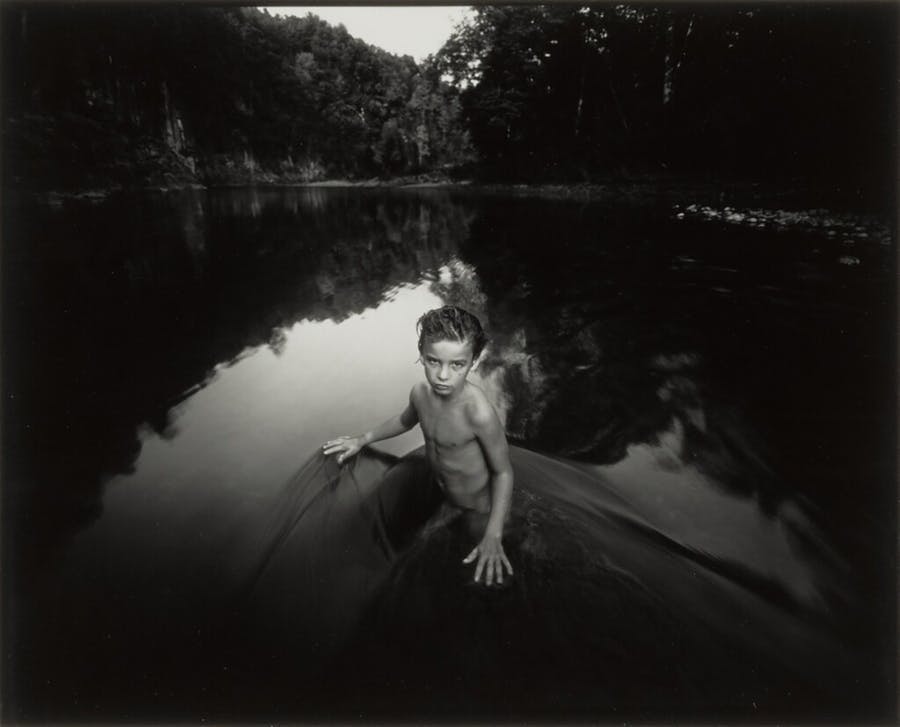 Sally Mann, 'The Last Time Emmett Modeled Nude', 1987, silver Gelatin print. Photo © Sotheby's