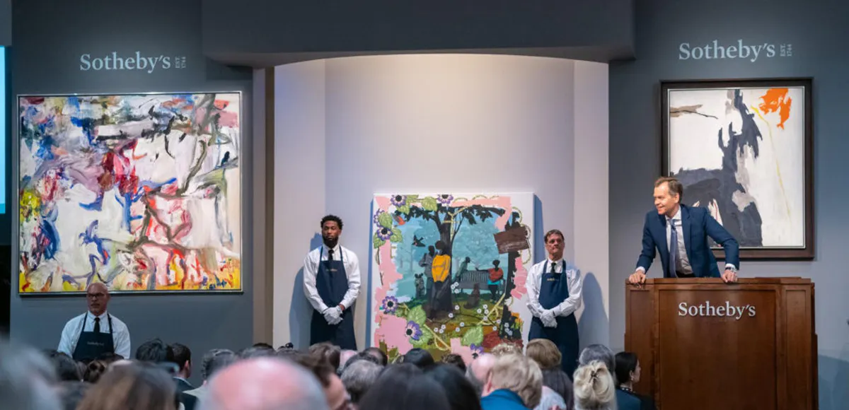 Sotheby's Post War and Contemporary Sale on November 15. Image: Sothebys'
