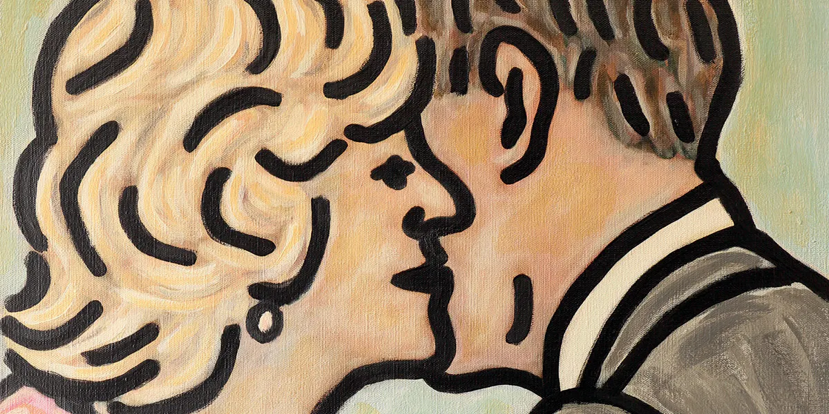 CO Paeffgen (1933-2019), untitled, 1999, acrylic on canvas, signed and dated. Photo: © Art & Design Auctions