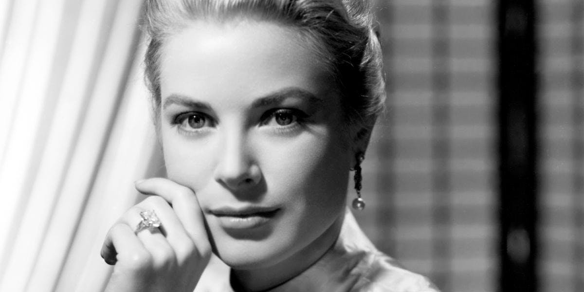 American movie star Grace Kelly retired from acting in 1956 to marry Rainier III, and become Princess of Monaco. Photo by Sunset Boulevard/Corbis via Getty Images (detail)