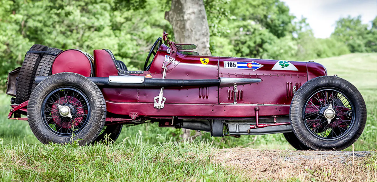 Alfa Romeo RL TF var tävlingsversionen designade för tävlingen Targa Florio.