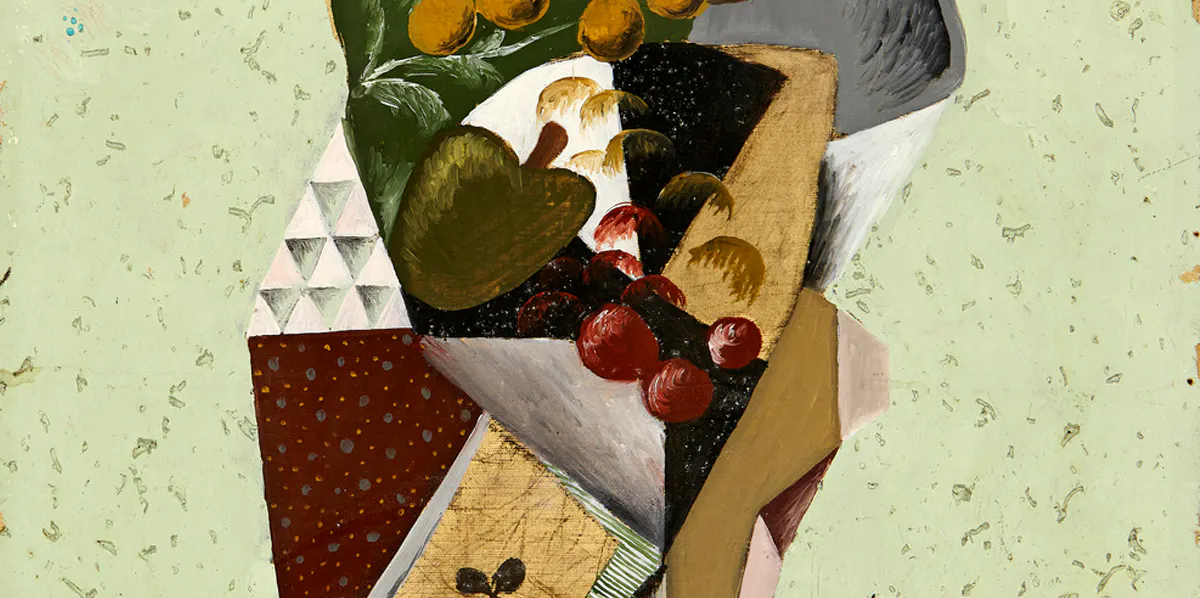 Hans Erni (1909-2015), 'Nature Morte', 1932, olja på duk (detalj). Foto © AH Zofingen