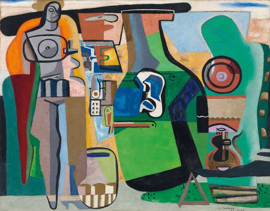 Le Corbusier, 'Nature morte et figure', 1944, oil on canvas, sold at Christie's in 2017 for $4.1 million. Photo © Christie's