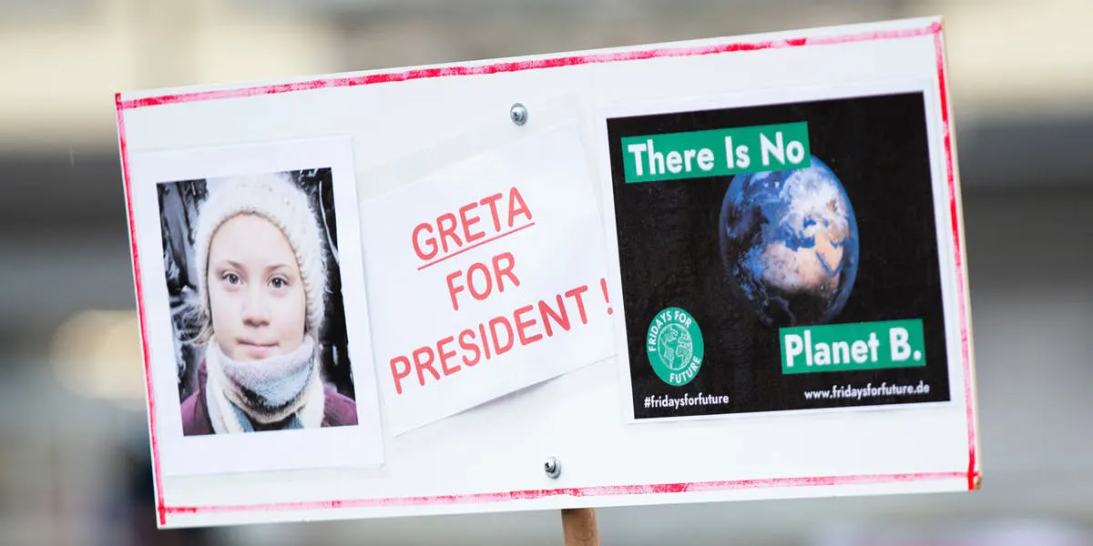 Greta Thunberg. Imagen vía: Markus Spiske